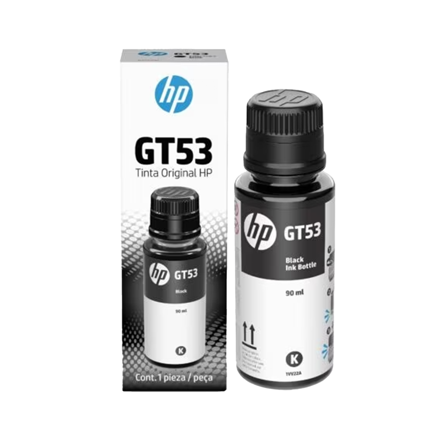 TINTAS HP GT53 NEGRO