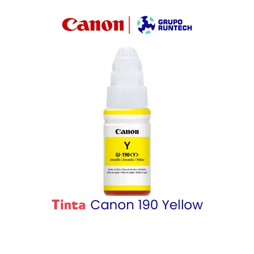TINTA CANON 190 Yellow