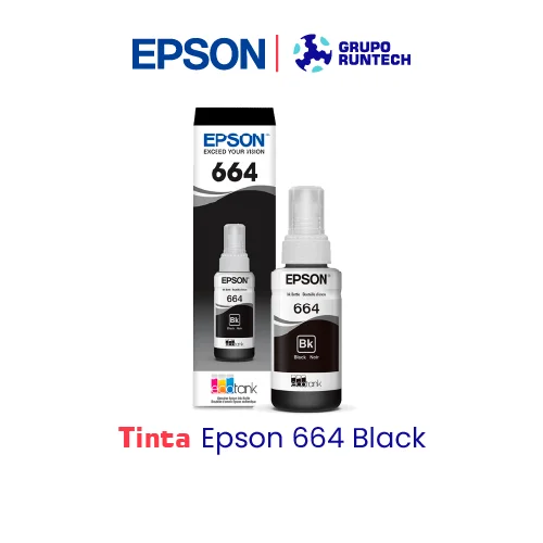 TINTA EPSON 664 BLACK