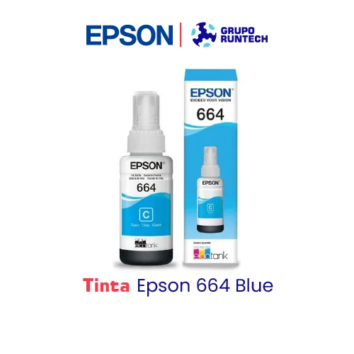 TINTA EPSON 664 BLUE