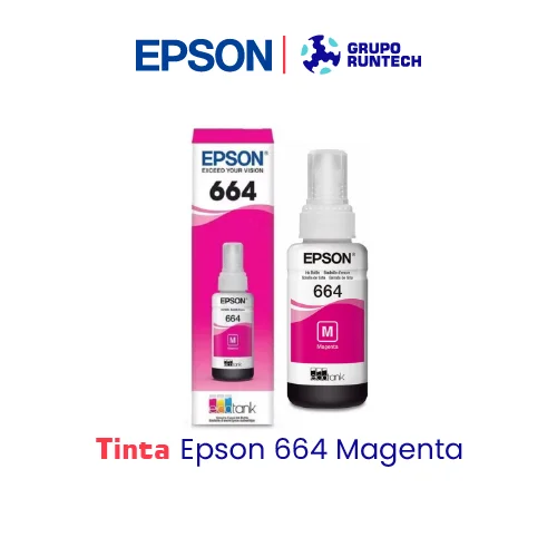 TINTA EPSON 664 MAGENTA