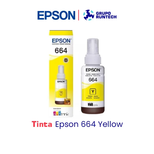 TINTA EPSON 664 YELLOW
