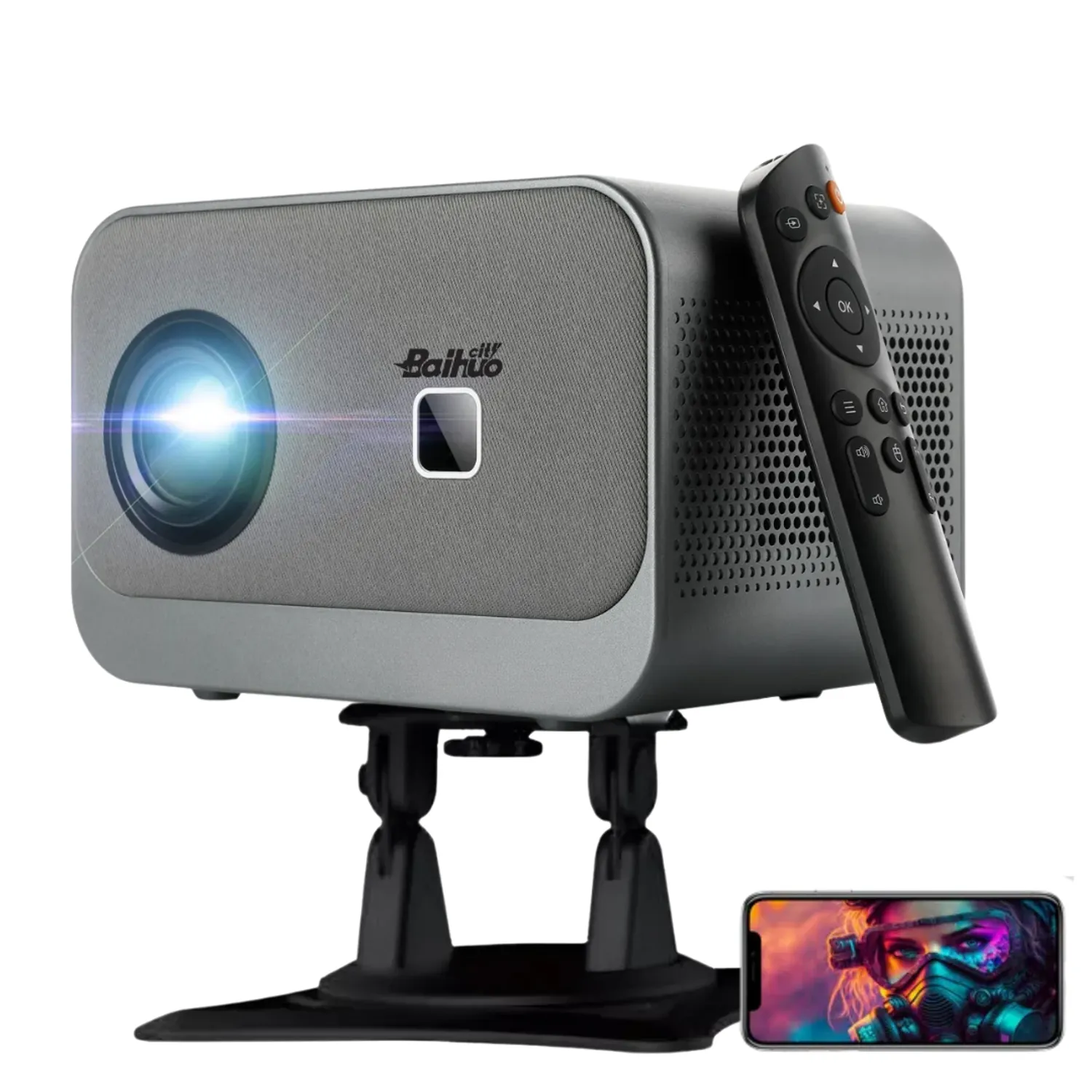 PROYECTOR SMART ANDROID 11 MULTIMEDIA WIFI BLUETOOTH + CONTROL